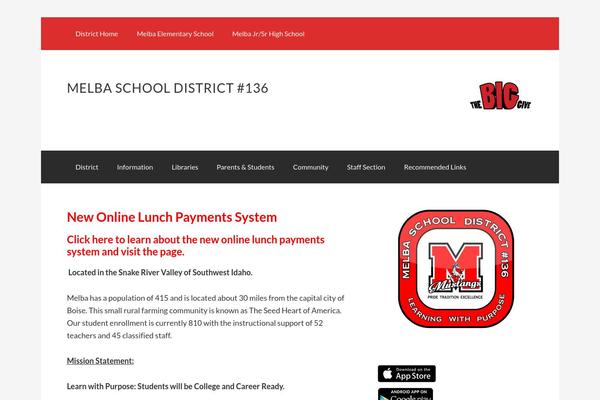melbaschools.org site used Bg-mobile-first-schools