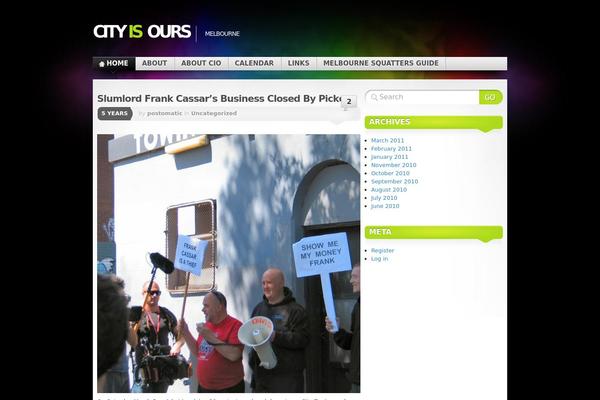 Mystique theme site design template sample