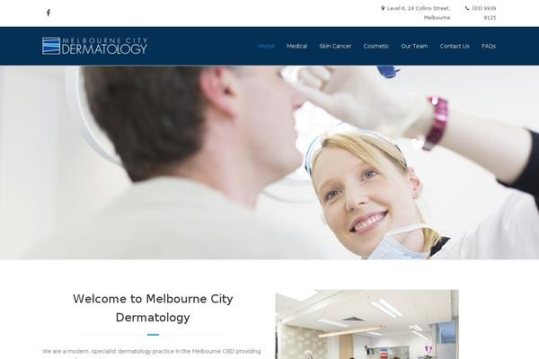 melbournecitydermatology.com.au site used Primetheme