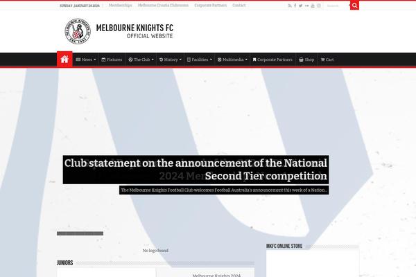 Sahifa theme site design template sample