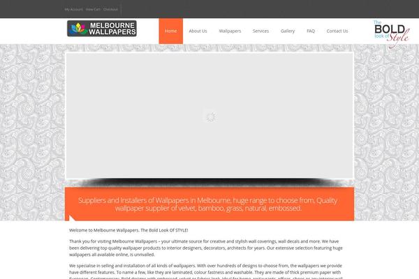 Touchm theme site design template sample