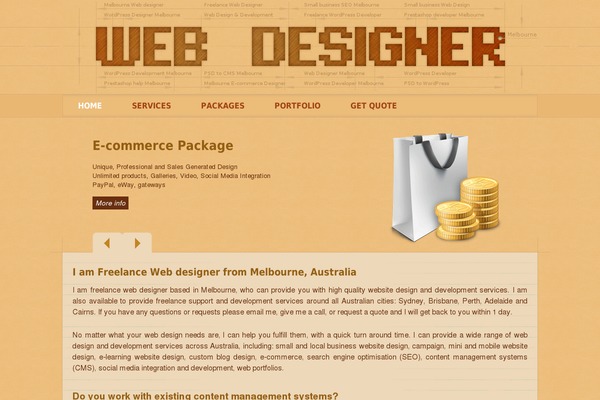 melbournewebdesigner.co site used Theme_axpamdesign