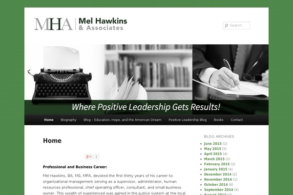 melhawkinsandassociates.com site used Melsite