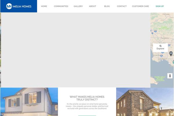 melia-homes.com site used Meliahomes