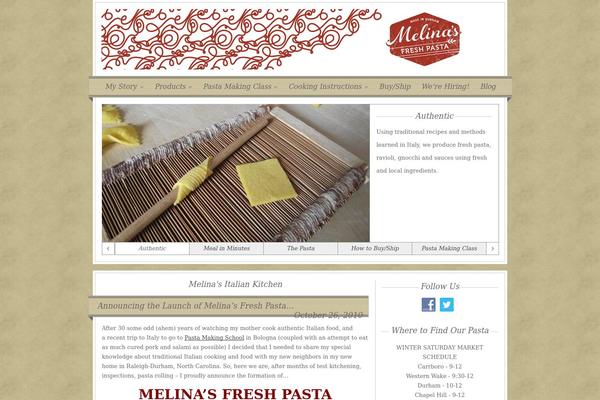 melinaskitchen.com site used Organic_restaurant_classy