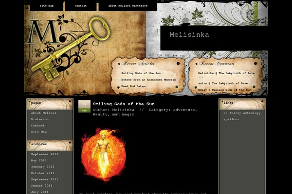 melisinka.com site used Diarykey