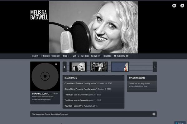 melissabagwell.com site used Twotone
