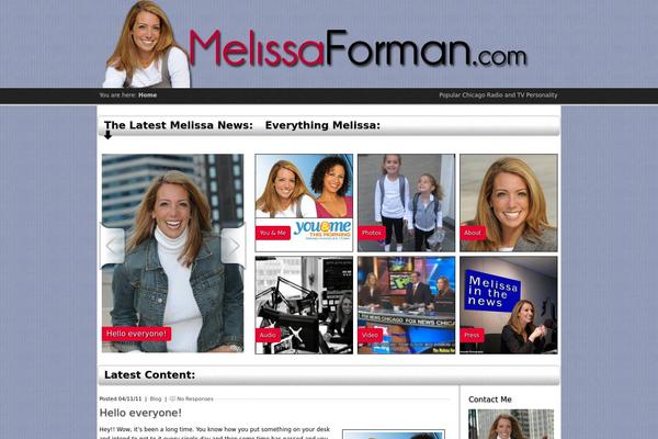 melissaforman.com site used Outline