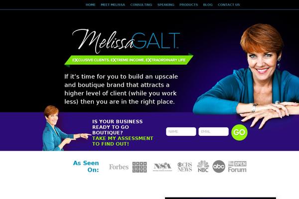 melissagalt.com site used Lob-melissa-galt