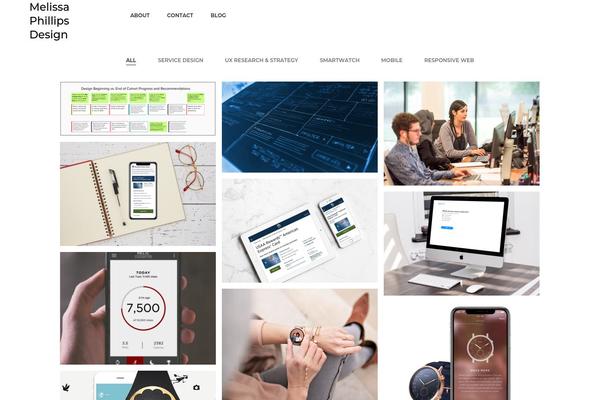 Pofo theme site design template sample