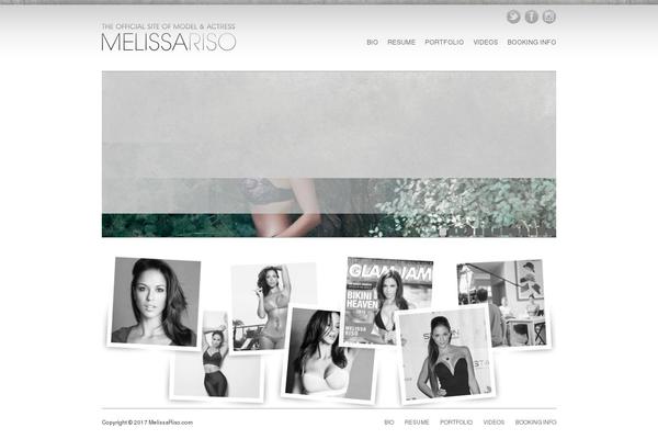 melissariso.com site used Melissariso