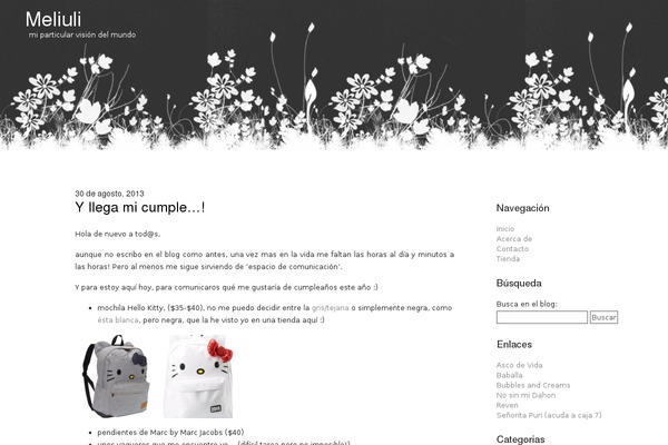 meliuli.com site used Fleur