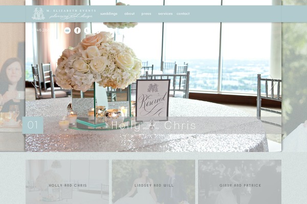 melizabethevents.com site used Melizabeth