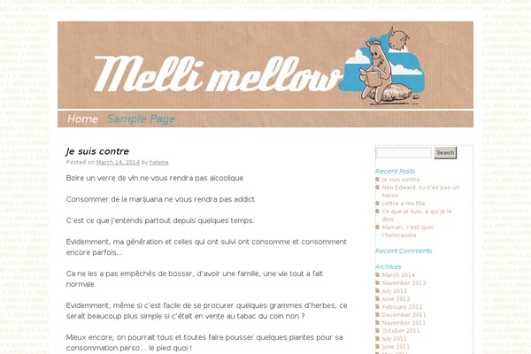 mellimellow.com site used Dashy