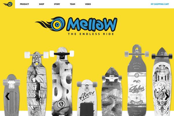 mellow theme websites examples