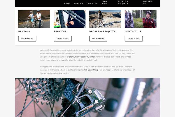 Bridge theme site design template sample