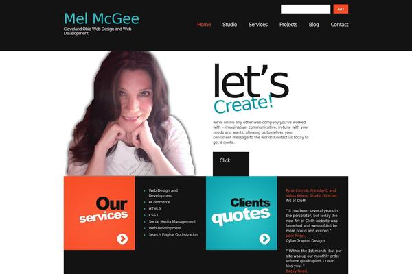 melmcgee.com site used Theme1334