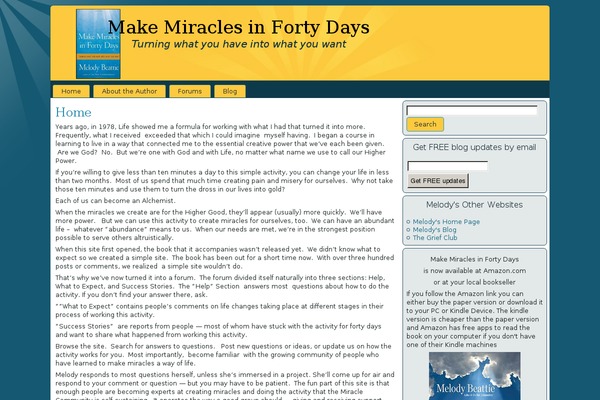 melodybeattie.org site used Max04