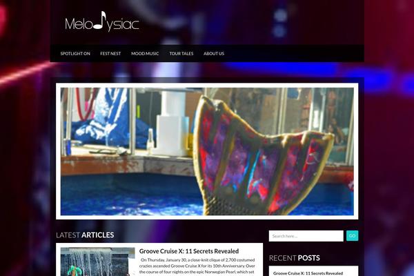 Soundwave theme site design template sample