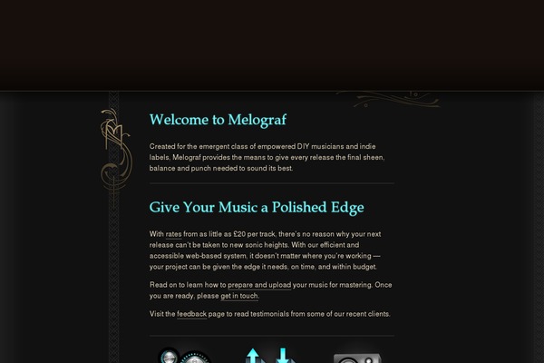 melograf.com site used Melograf