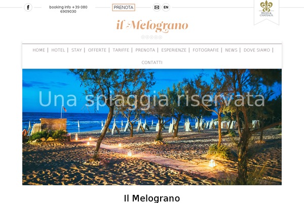 melograno.com site used Melograno