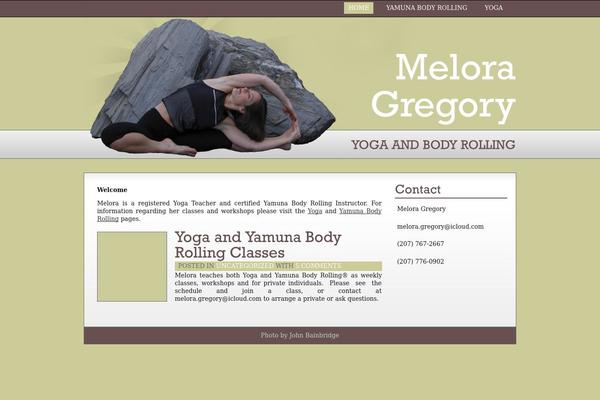 melorayoga.com site used Coffeegal