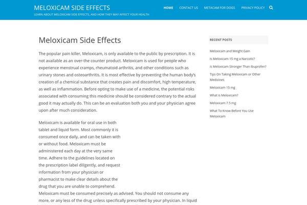 meloxicamsideeffects.org site used Ce4