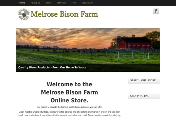 melrosebison.com site used Neuro Pro 3