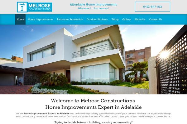 melroseconstructions.com.au site used Melrose