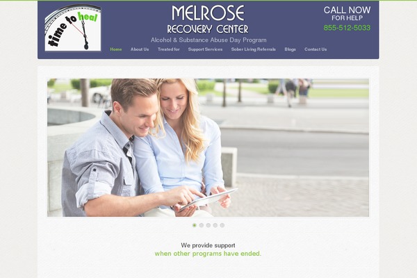 melroserecoverycenter.com site used Theme1830