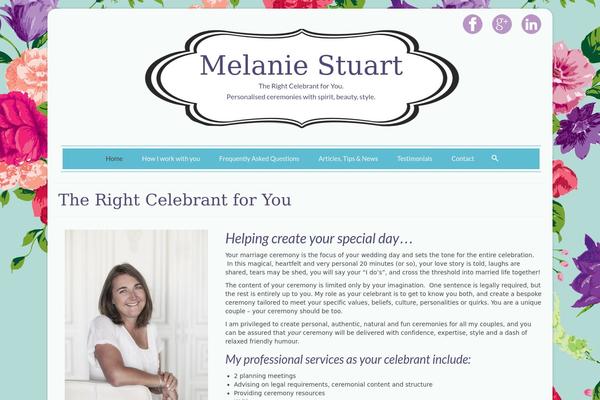 melstuartcelebrant.com site used Virtue-premium-child
