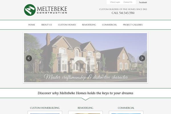 meltebeke.com site used Meltebeke-construction