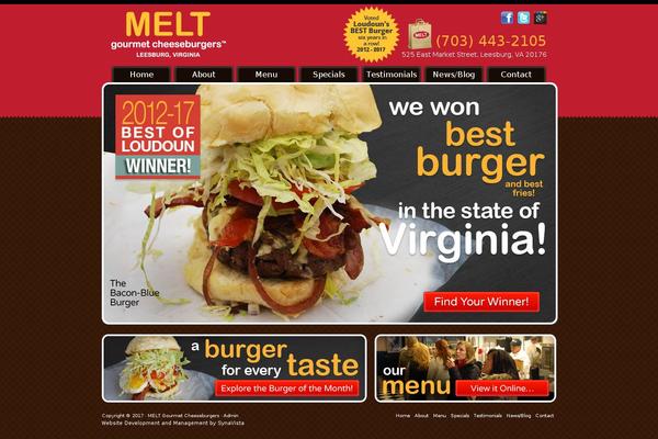 meltgourmetcheeseburgers.com site used Melt