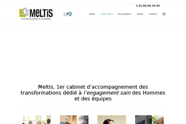meltis.fr site used The Ken