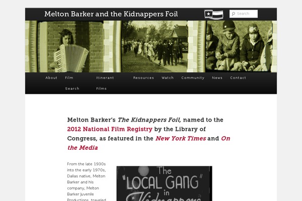 meltonbarker.org site used Meltonbarker.org