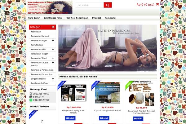 Wp-bagus theme site design template sample