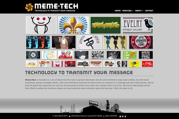 meme-tech.com site used Meme-tech