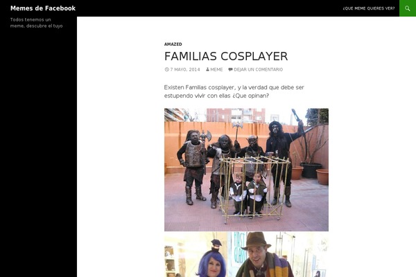 Twenty Fourteen theme site design template sample