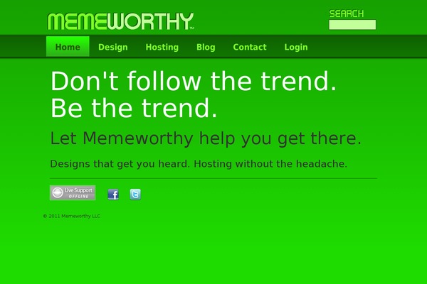 Metrolium Child theme site design template sample