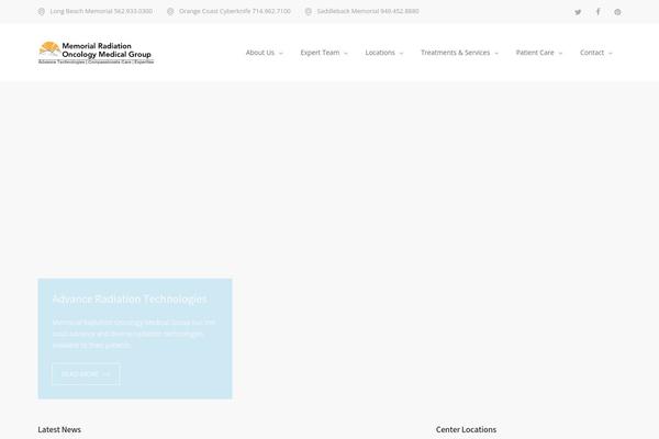 MediCenter theme site design template sample