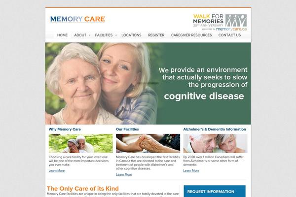 memorycare theme websites examples