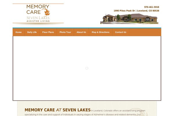 memorycaresevenlakes.com site used Memorycare