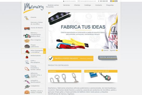 memoryfabricantes.com site used Memory_v3