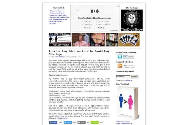 menarebetterthanwomen.com site used Letterhead