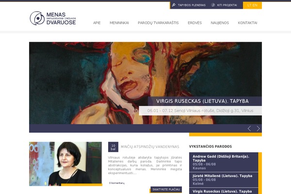 Krava theme site design template sample
