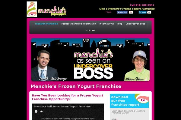 menchiesfranchise.com site used Menchies-franchise