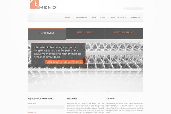 mend-uk.com site used Theme1687