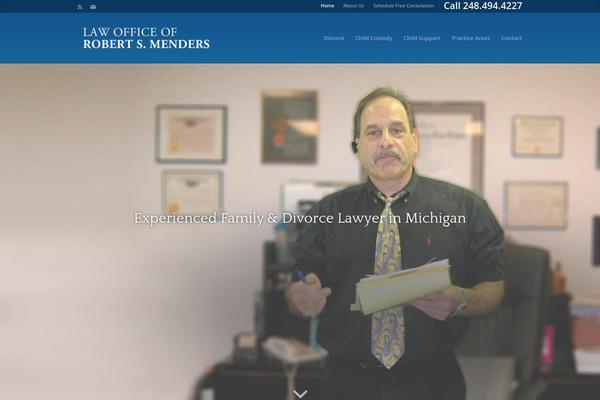 The-lawyer theme site design template sample