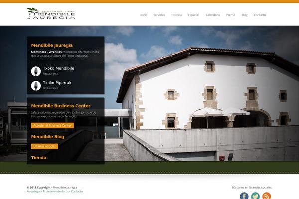 mendibilejauregia.com site used Mendibile