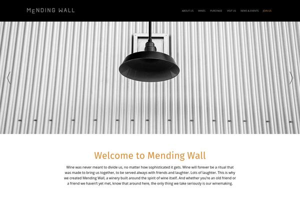 mendingwall.com site used Mendingwall
